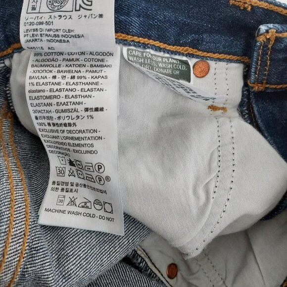 Levi's Premium Wedgie Tapered Jeans NWOT - Picture 9 of 12